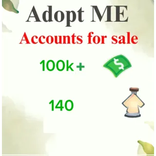 Adopt me account 