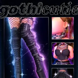 Gothic cutie set