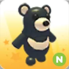 neon black moon bear