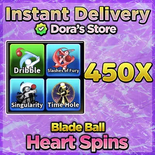 Blade Ball Heart Spins