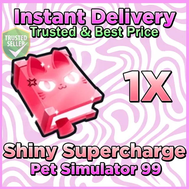 PS99 Shiny Supercharge - Roblox Game Items - Gameflip