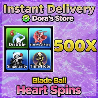 Blade Ball Heart Spins