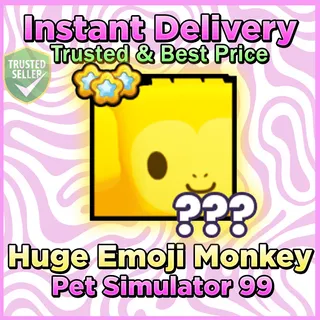 Pet Simulator 99 Huge Emoji Monkey