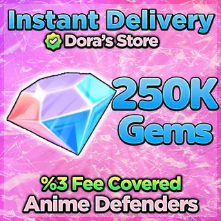 Anime Defenders Gems