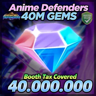 Anime Defenders Gems