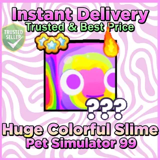 Pet Simulator 99 Huge Colorful Slime