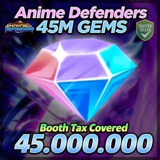 Anime Defenders Gems