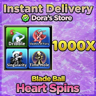 Blade Ball Heart Spins