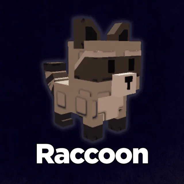 Raccoon - Roblox Game Item - Gameflip