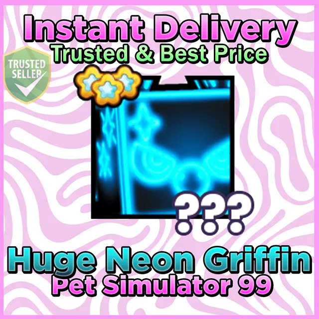 Huge Neon Griffin - Roblox Game Items - Gameflip