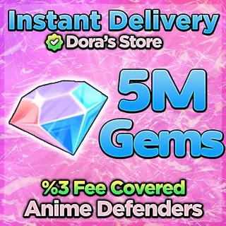 Anime Defenders Gems