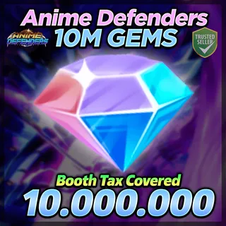 Anime Defenders Gems