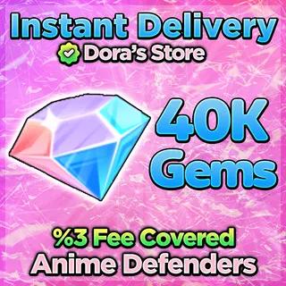 Anime Defenders Gems