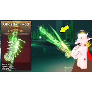 FISH IT | Ghostfinn Rod Account