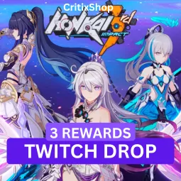 Honkai Impact 3rd | Twitch Drops ★240 Crystals + Asterite 3000 + Stat Potion + Changer
