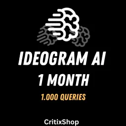 Ideogram AI | 1 Months | 1.000 Queries