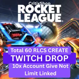 Rocket League | RLCS 2025 6x CASE 10X ACCOUNT TOTAL 60 CASES Twitch Drop