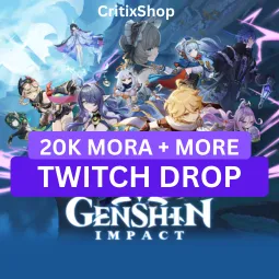 Genshing Impact | Twitch Drops ★ 20k Mora + 20 Primogems + 7 Items ★ V6.1 Drop