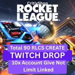 Rocket League | RLCS 2025 9x CASE 10X ACCOUNT TOTAL 90 CASES Twitch Drop
