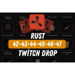 RUST | 42+43+44+45+46+47 Round skin drop