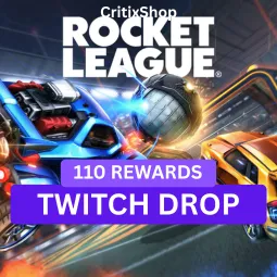 Rocket League TWITCH DROPS ★ 110 REWARDS ★ RLCS 2024 46x + RLCS 2025 13x + RL Painted Drop 10x ★AUTO DROP [PC/PS/XBOX]
