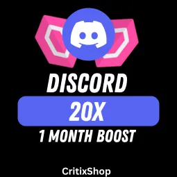 Discord 20X Server Boost 1 Month