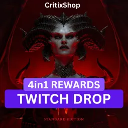 Diablo 4 | 4in1☑️ Twitch Drops☑️ Marrow of the Brute+Lacuni's Pupil Staf+Glensoul Arbalest+Fusillader's Arc