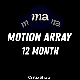 Motion Array | 12 Month | Personal System | Everything Model