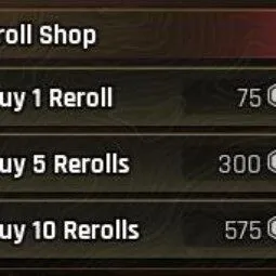 THE FORGE 10X REROLL