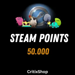⭐ 50.000 STEAM POINTS + WARRANTY⭐