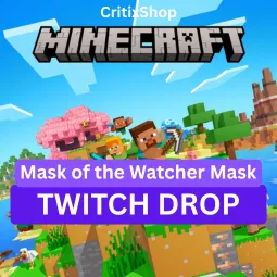 Minecraft✅ Code | Mask of the Watcher Mask ☑️ TWITCH DROPS