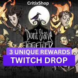Don't Starve Together | 3 UNIQUE REWARDS 🧊🔥 Global Decon. Staff 🔥🧊 TWITCH DROPS
