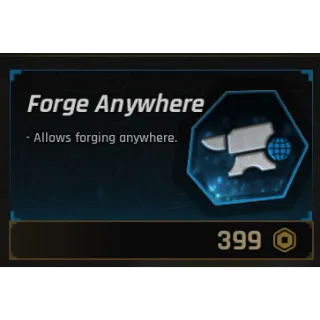  THE FORGE sell and double storage