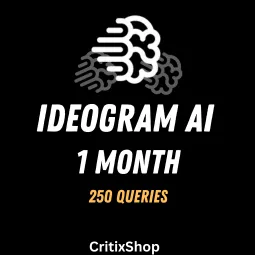Ideogram AI | 1 Months | 250 Queries