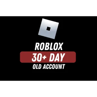 Roblox | 30+ Day Old Account