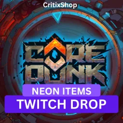 Corepunk | TWITCH DROPS☑️MOUNT Neon Spiderthrone☑️Hoverboard Neon Echo☑️Forgemasters Visor HELMET