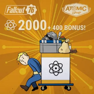 Fallout 76 - 2000 + 400 Atoms | PC