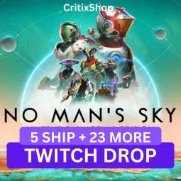 No Man's Sky | 5 SPACESHIPS + 2 COMPANIONS + 23 UNIQUE REWARDS Twitch Drop