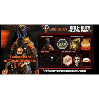 Little Caesars X Rewards 7 - CoD Bla