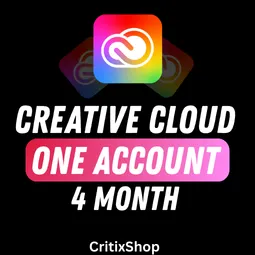 4-Month Adobe Creative Cloud - Original License
