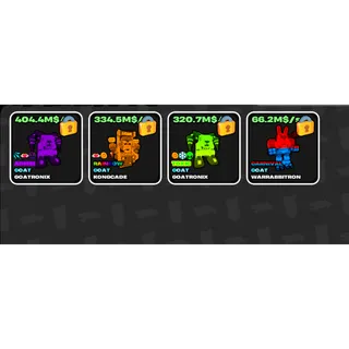 4X NEW ROTS  | Fruits vs Brainrots