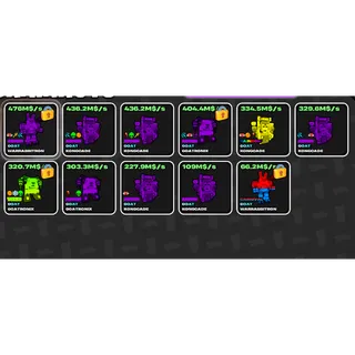 11X NEW ROTS  | Fruits vs Brainrots