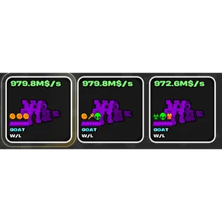 WL ROT 3 traits| Fruits vs Brainrots