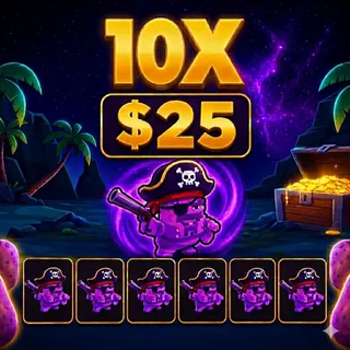 Admin Pirate Potato Pack 10X