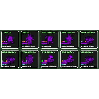 10 KG ROTS ADMIN 1x 10$ | FRUITS VS BRAINROTS