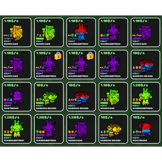 1x any ROT | FRUITS VS BRAINROTS