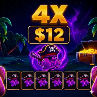 Admin Pirate Potato Pack 4X