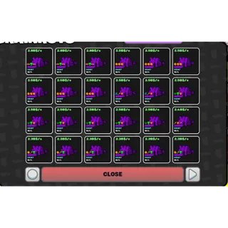 OFFER | BEST WL PACK  27x WL BRAINROTS + 4x Phoenix ADMIN + 3x Rhino | FRUITS VS BRAINROTS