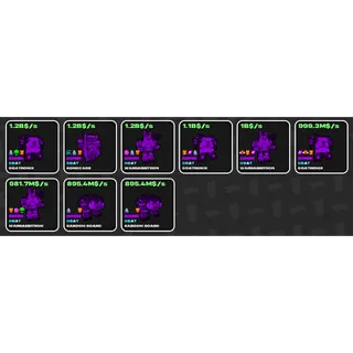 CUSTOM ORDER| FRUITS VS BRAINROTS