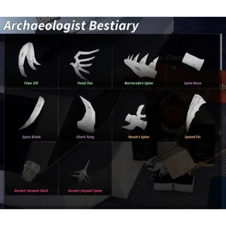 All new ancient bones/fossils in fisch